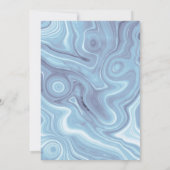 agate Collection Omphalodes 青い招待状 招待状 (裏面)