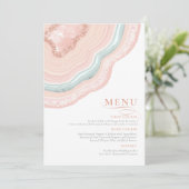 Agate Geodeグリッター結婚のバラ金ゴールドID647 (スタンド正面)