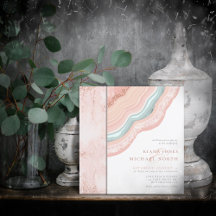 Agate Geodeグリッター結婚のバラ金ゴールドID647