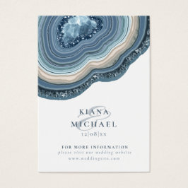 Agate GeodeグリッターWebsite Dusty Blue ID647