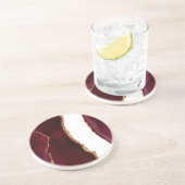 Agate liede vin et or コースター (側面)