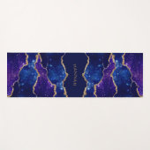 Agate Purple Celestial Custom Name ヨガマット (正面(横))