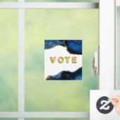 Agate Sapphire with Gold Veins Vote ウィンドウサイン (ホーム)