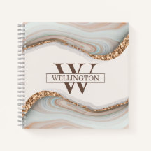 Agate Stone大理石モノグラム名