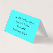 Agate Stone Patterns抽象芸術クラシスタイリッシュー 名刺 (裏面)