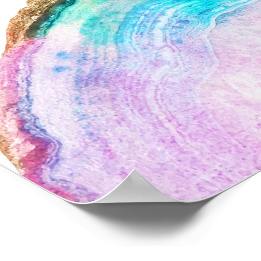 Agate V2ポスター14x11 ポスター (角)