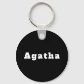 Agatha キーホルダー (正面)