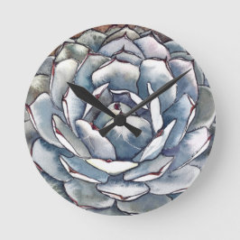 Agave水彩壁時計 ラウンド壁時計