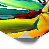 Agave plant Art  ポスター (角)