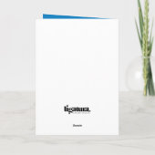 Ageは単なる大きな誕生日グリーティングカード カード (裏面)