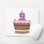 Age 9オンお誕生日ケーキ マウスパッド (マウス)