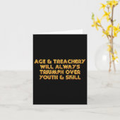 Age &amp；裏切り者は常に若者に勝つ カード (黄色い花)