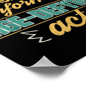 Age Defying Acts Funny Old Retirement Grandparents ポスター (角)