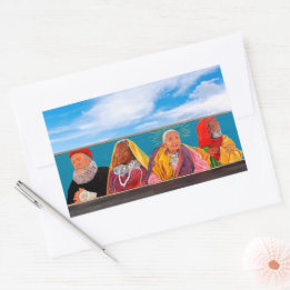 Age & Graceステッカー 長方形シール