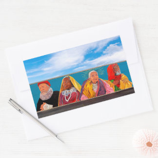 Age & Graceステッカー 長方形シール