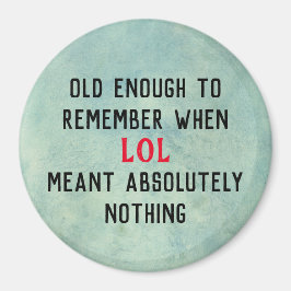 Age Humor Magnet マグネット