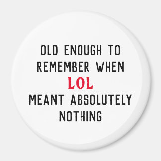 Age Humor Magnet マグネット