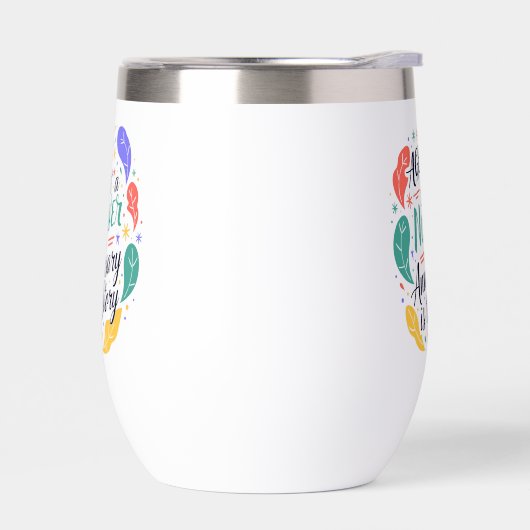 Age Is Just a Number Anniversary Tumbler (左面)