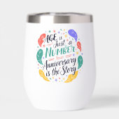 Age Is Just a Number Anniversary Tumbler (背面)