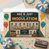 Age Is Just Another Modulation! 🎛️🎂 ポストカード