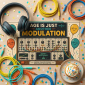 Age Is Just Another Modulation! 🎛️🎂 ポストカード