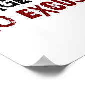 Age Is No Excuse Old Age Motivation Fitness  ポスター (角)