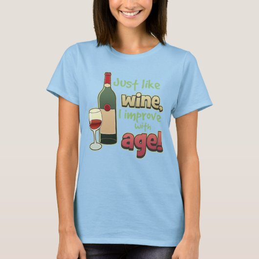 Age Lades Ringer Tee Shirtで改善 Tシャツ (正面)