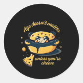 Age Not Sticker ラウンドシール (正面)