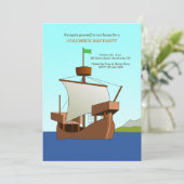 Age of Discovery Columbus Day招待状 招待状 (スタンド正面)