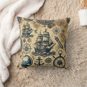 Age of Explorationクッション:ディスカバリーの夢🌊 クッション (ブランケット)