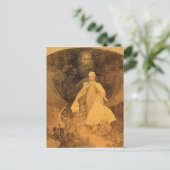 Age of Wisdom by Alphonseミュシャ ポストカード (スタンド正面)