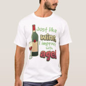 Age Performance Micro-Fiber Long Slvで改善 Tシャツ (正面)