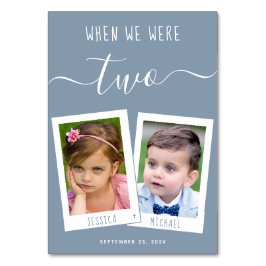 Age Photos Script 結婚'sの時の埃っぽい青 テーブルナンバー