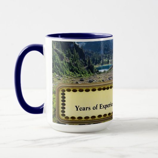 Age Years of Experience自然ログ マグカップ (左)