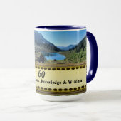 Age Years of Experience自然ログ マグカップ (正面右)