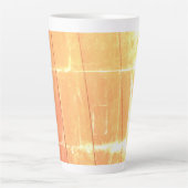 aged hardwood floor panels カフェラテマグ (正面)