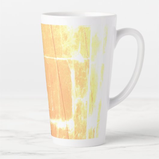 aged hardwood floor panels カフェラテマグ (右)