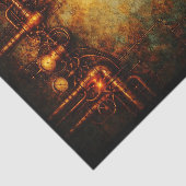 Aged Steampunk Industrial Background FG9 Decoupage 薄葉紙 (詳細)