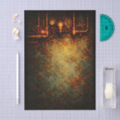 Aged Steampunk Industrial Background FG9 Decoupage 薄葉紙 (クラフト)