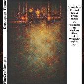 Aged Steampunk Industrial Background FG9 Decoupage 薄葉紙