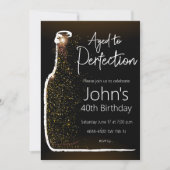 Aged to Perfection 招待状 (正面)