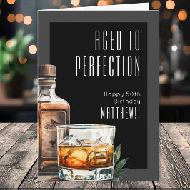 Aged To Perfection Birthday カード