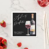 Aged To Perfection Birthday Party スタンダードカクテルナプキン (インサイチュ)