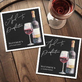 Aged To Perfection Birthday Party スタンダードカクテルナプキン