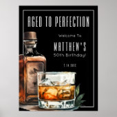 Aged To Perfection Birthday Party ポスター (正面)