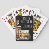 Aged To Perfection Birthday Whiskey トランプ (裏面)