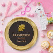 Aged to Perfection Gold Edition Whisky Celebration ペーパープレート (パーティー)