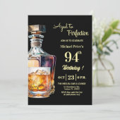 Aged to Perfection Men 94th Whiskey Birthday  招待状 (スタンド正面)