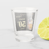 Aged to Perfection Men's 50th Whiskey Birthday  ショットグラス (裏面)