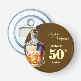 Aged to Perfection Men's 50th Whiskey Birthday  栓抜き